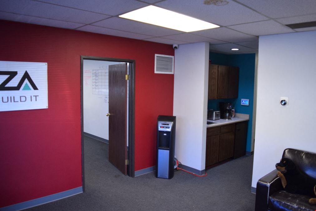 3,300 SF Warehouse space with an oversized drive-in door