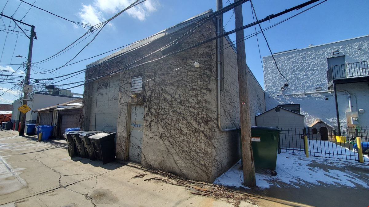 Prime North Center Retail Front + Dual Drive-In Warehouse/Garage