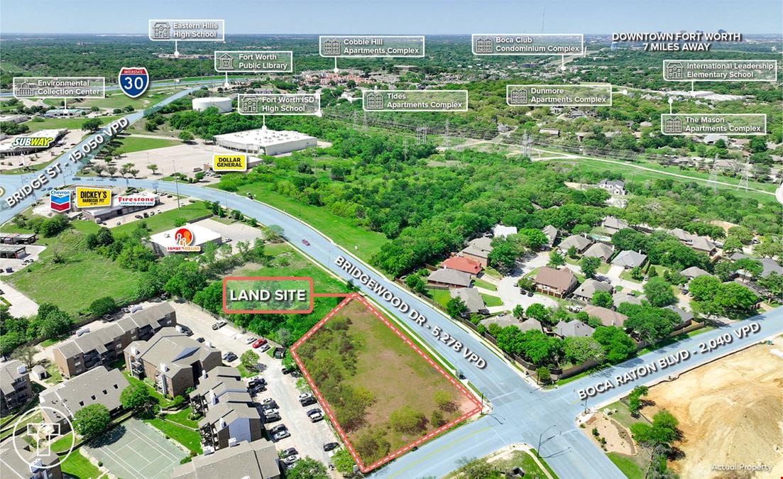 0.84 Acre Corner Lot