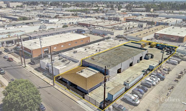 11,900 SF Van Nuys Industrial for Sale with Oversized, Private Yard