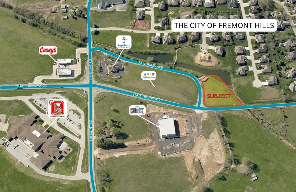 1.37 ACRE LOT ON HWY CC