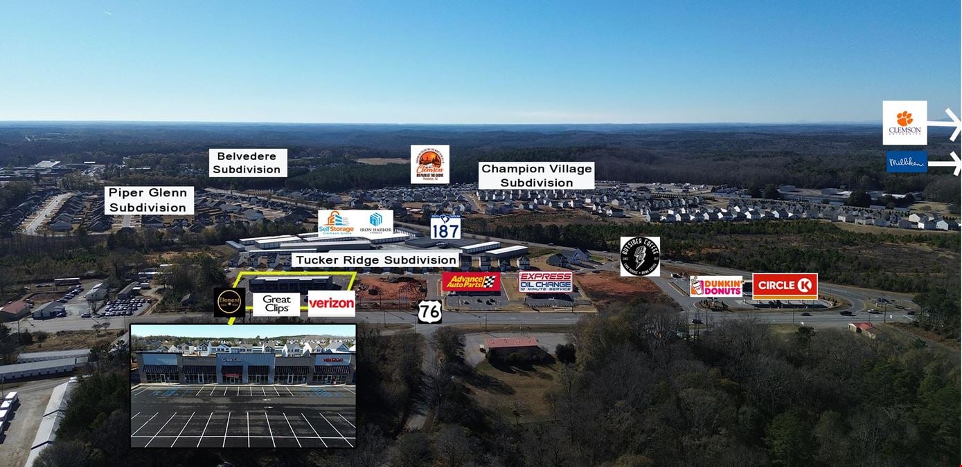 Clemson Grove-Shoppes At Pendleton Park