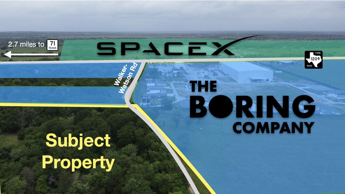 146 Acres next to SpaceX