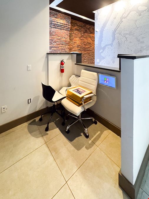 800 SF | 1213 Rogers Ave | Vanilla Box Retail Office Space with Backyard for Lease