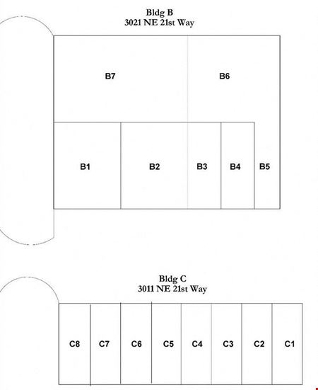 Preview of Industrial space for Rent at 3011 NE 21st Way, Unit C-7