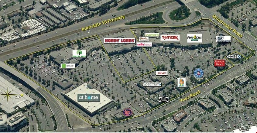 Preview of Retail space for Rent at 26403-26495 Ynez Rd.