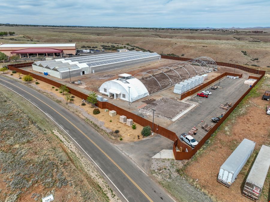 42,300 SF Flex Greenhouse Facility in Prescott Valley