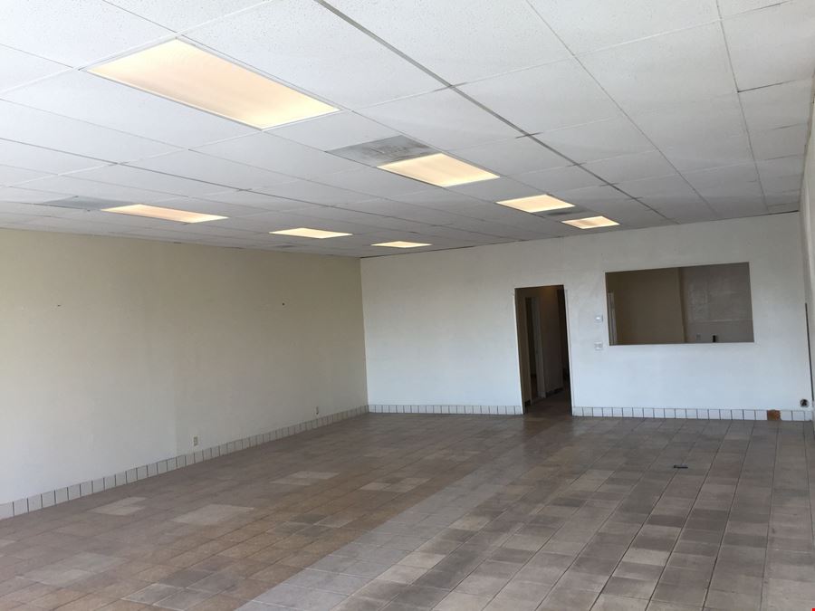 Shop Spaces Available: Retail + Drive Thru Potent