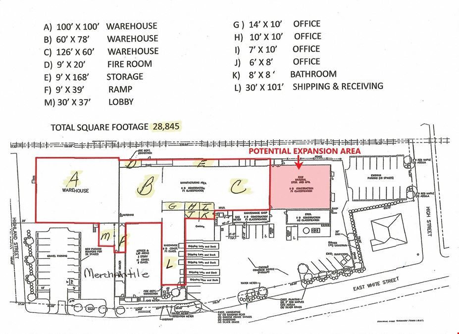 Recently Renovated Industrial Building for Sale; Partially Leased