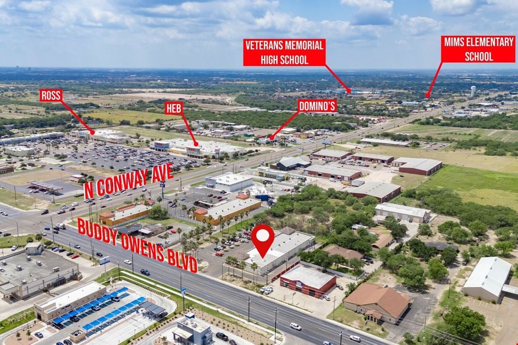 Prime Office Space for Lease in Palmhurst, TX