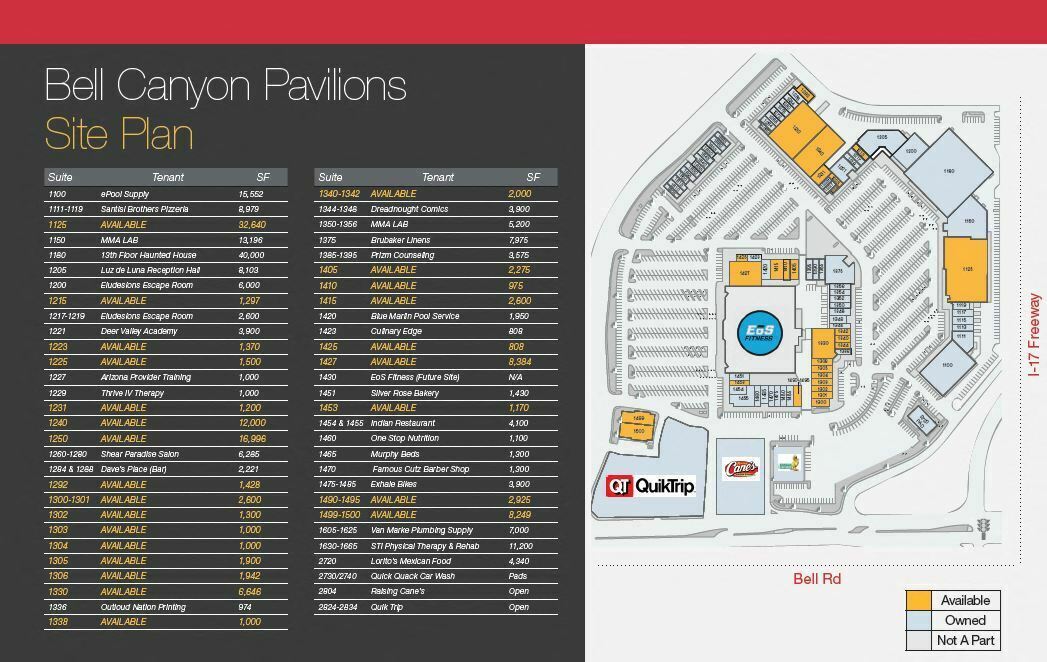 Bell Canyon Pavilions
