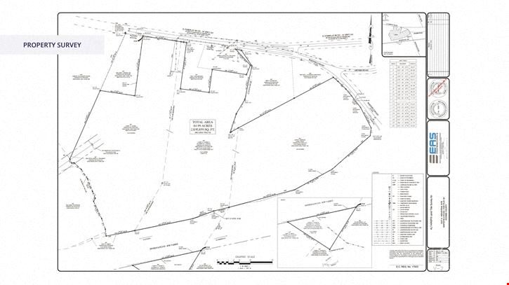 Unzoned Land For Sale with I-85 Frontage in Oconee County