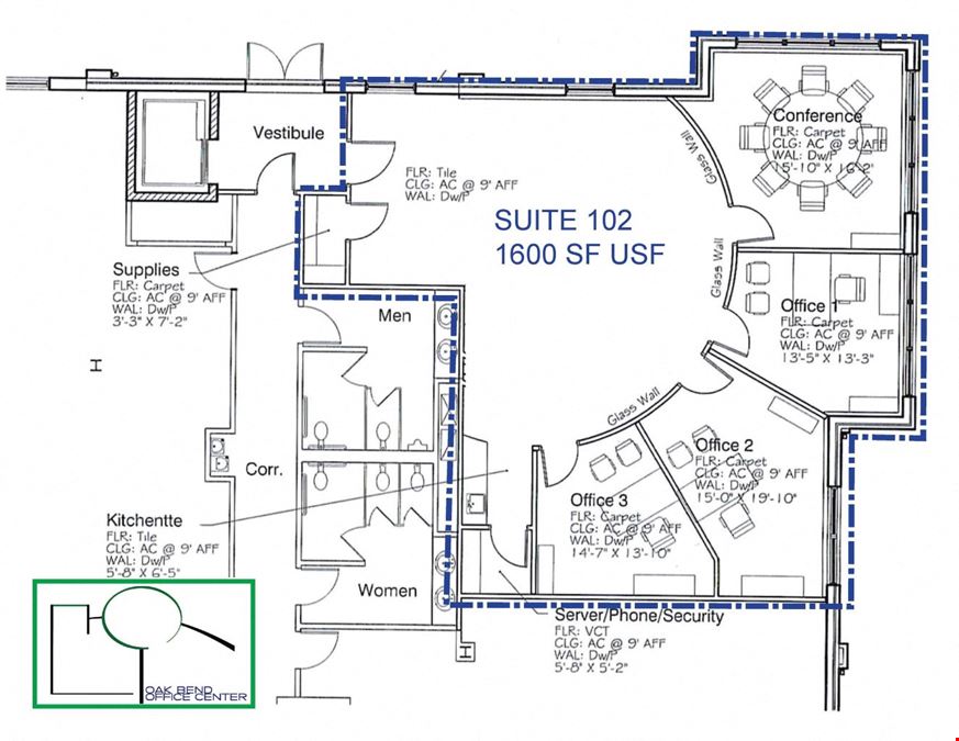 Prime Kirkwood Office Space