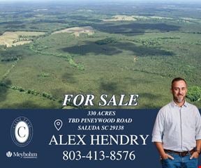 +/- 323 Acre Wooded Tract - Saluda County SC