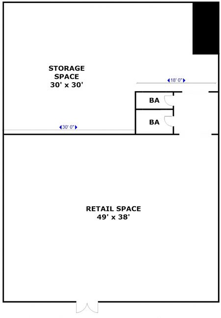 Preview of Retail space for Rent at 9111 Mathis Ave