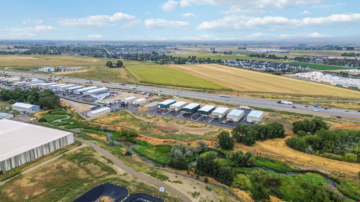 Industrial Warehouse With Yard