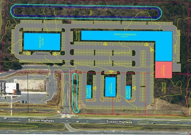 Preview of Retail space for Rent at 0 Rt. 13, delmar, de