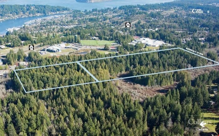31-Lot Single Family Land Development Site in Gig Harbor, WA For Sale