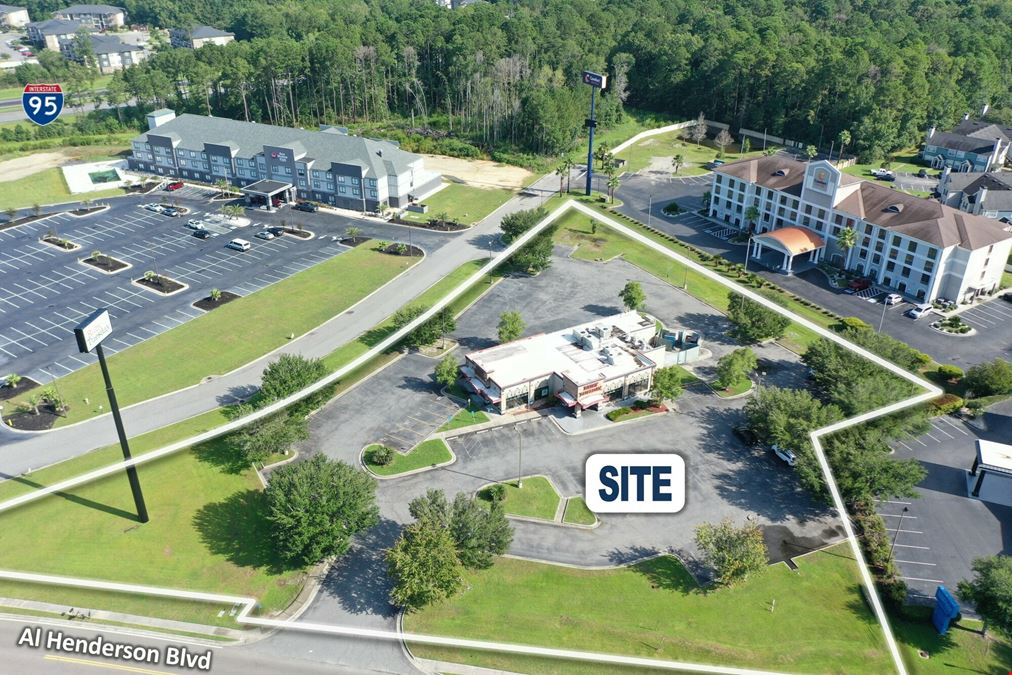 I-95 @ Exit 94: ±5,101 SF Building on ±2.588 Acres