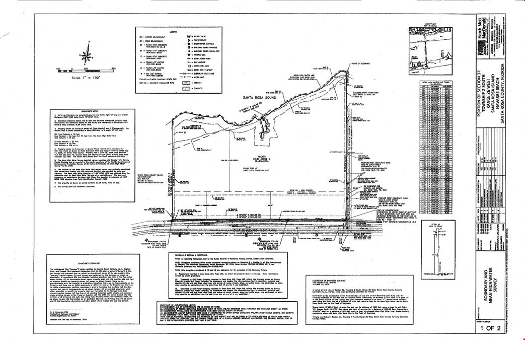 Navarre Beach Waterfront 23 Acres