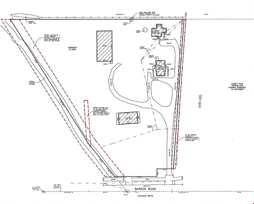 Commercial Development Land for Sale in Whitmore Lake