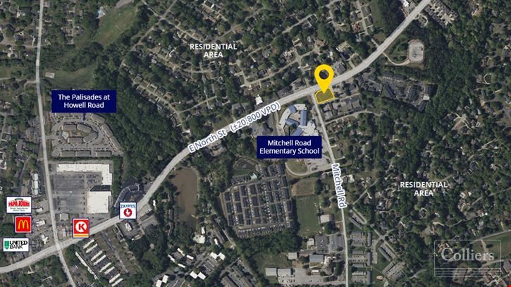 ±0.5-Acre Corner Lot for Sale in Greenville, SC