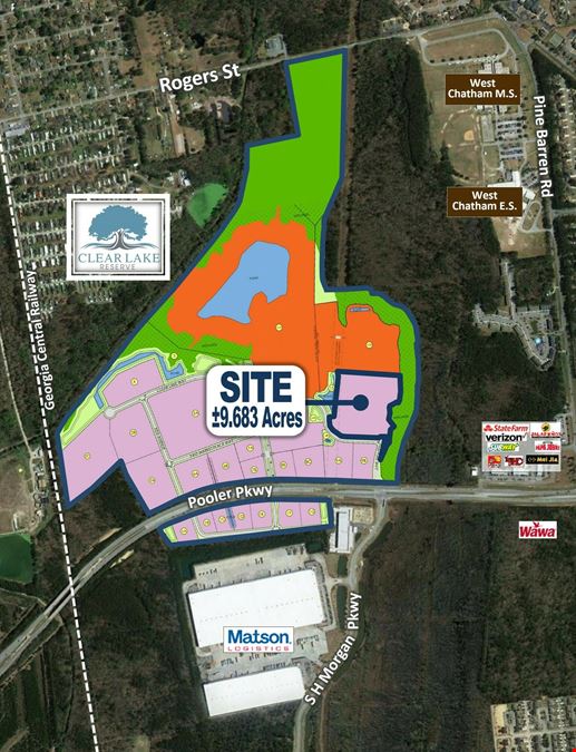 ±9.683-Acre Commercial Parcel Within Clear Lake Reserve