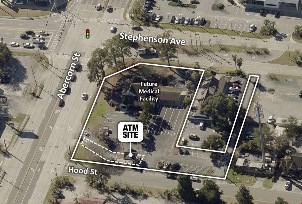 Free-Standing Drive-Thru ATM on Abercorn | For Lease