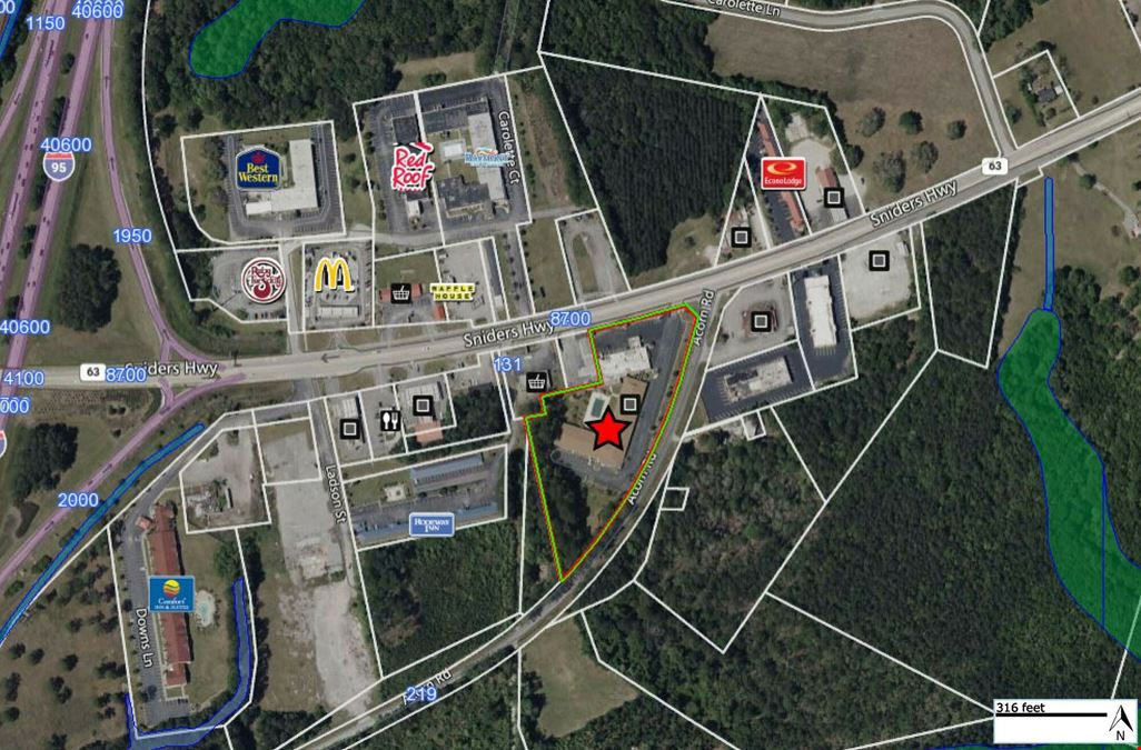 SC Interstate I-95 Corridor Centric Dominance w/ 4.2 AC Intermodal/IOS/Workforce Housing Site at I-95 Exit 53 - IICD Zoned