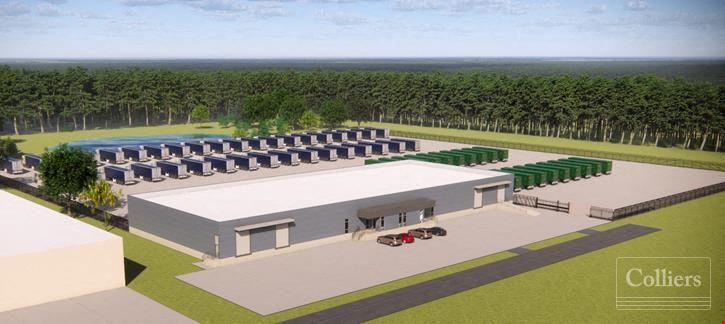 For Lease: Industrial Building with 5+ Acres