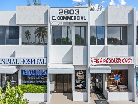 Preview of Retail space for Rent at 2801-2809 E Commercial Blvd