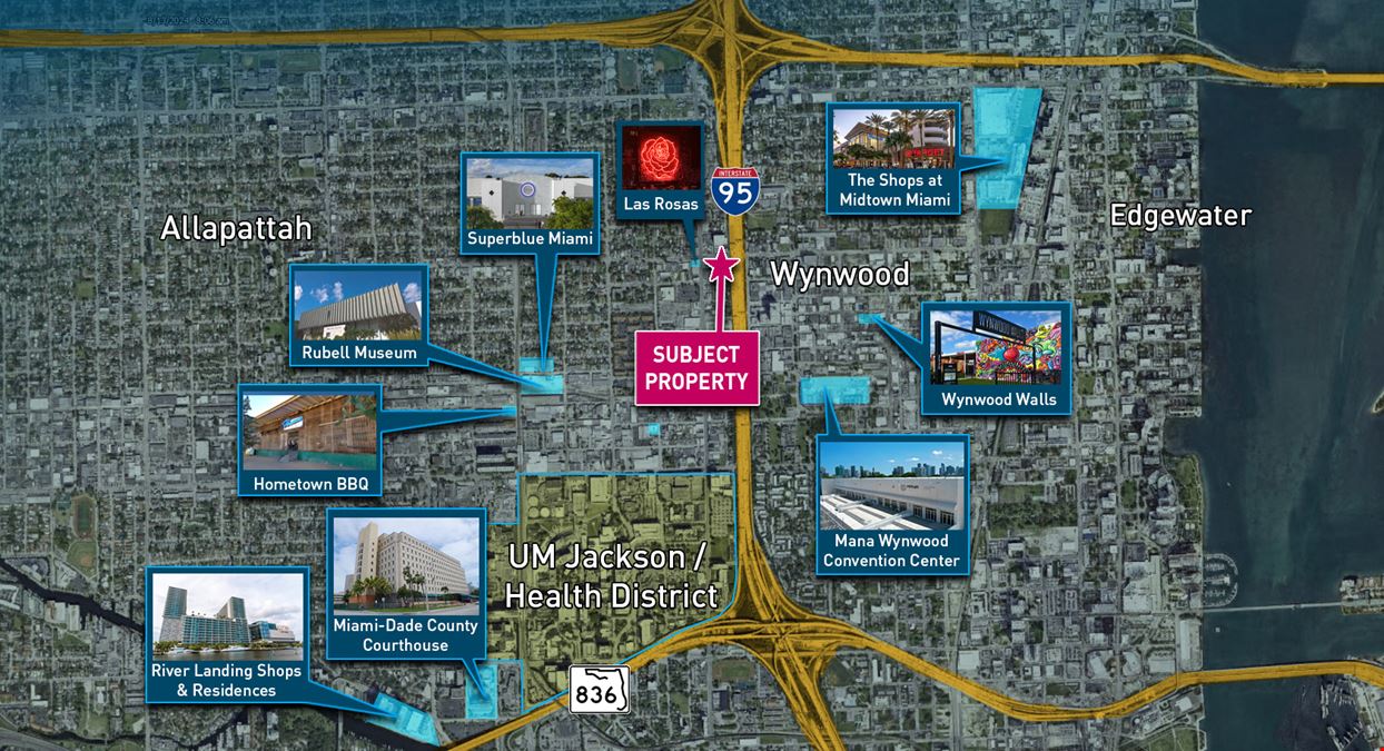 34,680 SF | Vacant Land | Wynwood Gateway