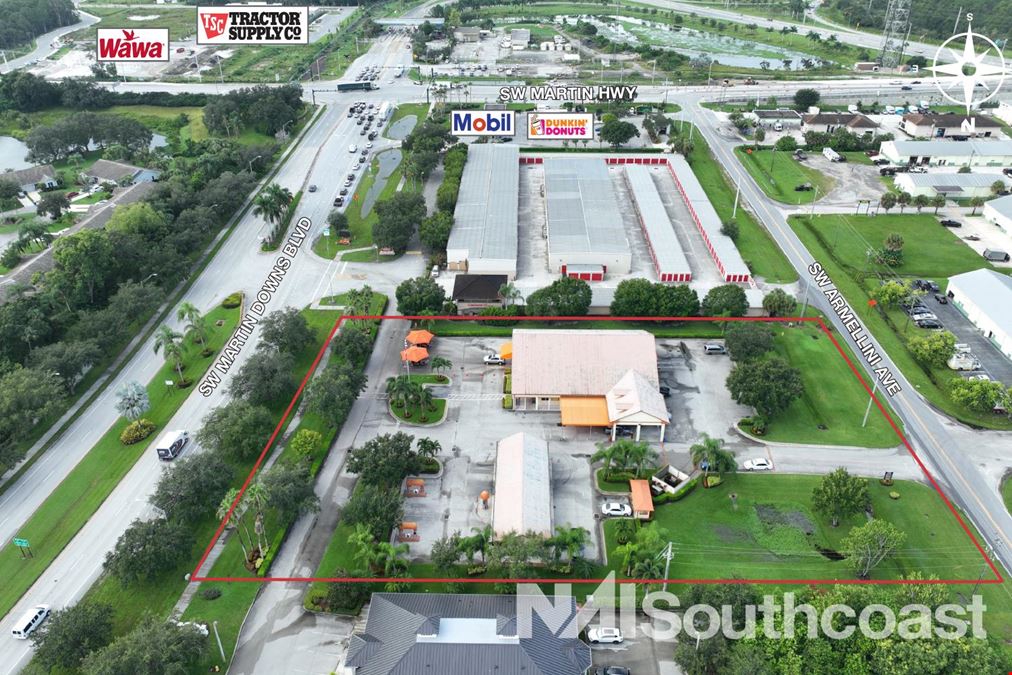 8,388 SF of Buildings on ±2 Acres of Land