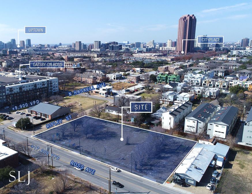 Ross Avenue Infill Pad Sites