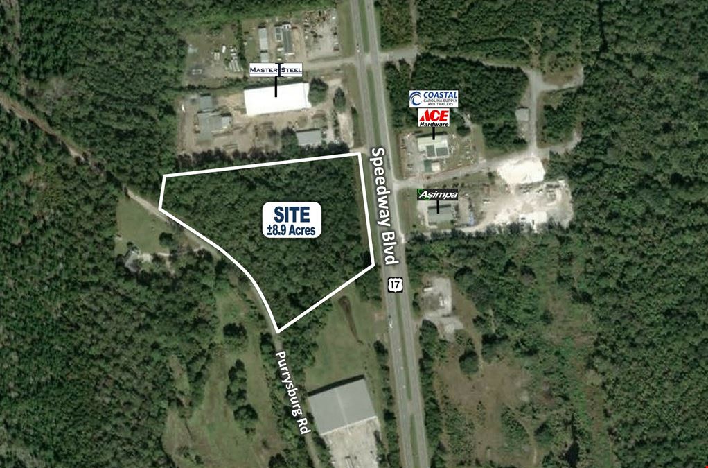 ±8.9 Gross Acres Near I-95 at Future Exit 3