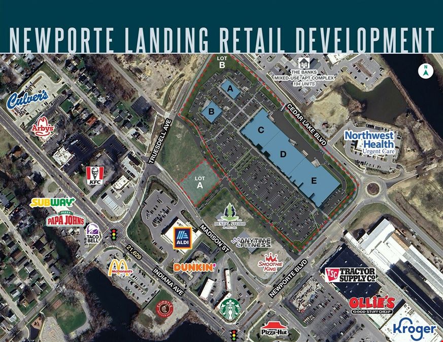 Newporte Landing Retail Development | La Porte, IN