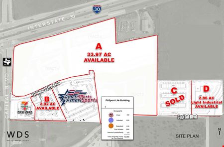 Preview of VacantLand space for Sale at 3101 Fit Sport Life Boulevard