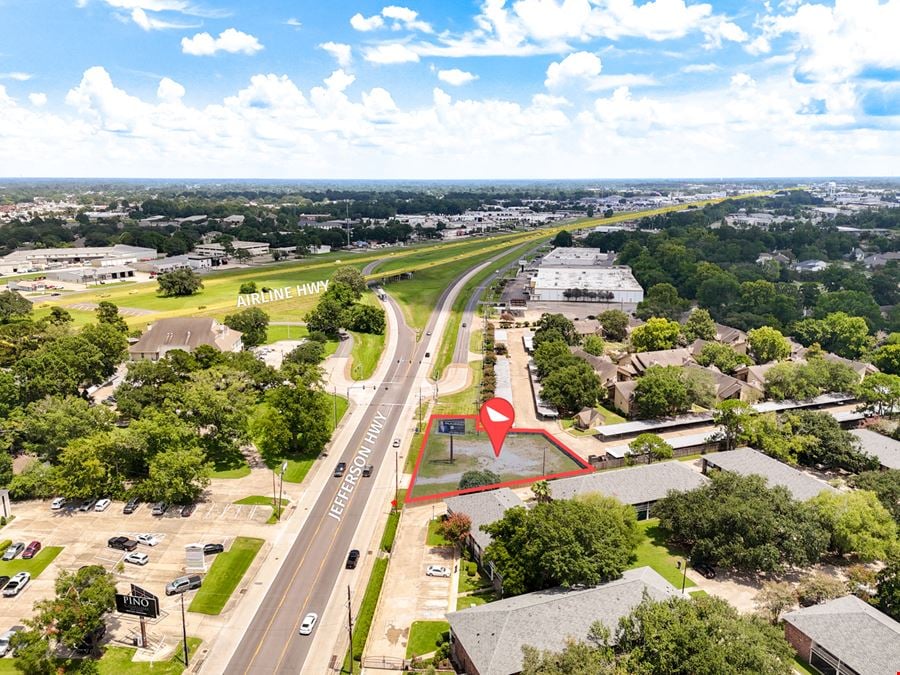 ±0.38 Acre Stabilized Lot with Utilities on Jefferson Hwy
