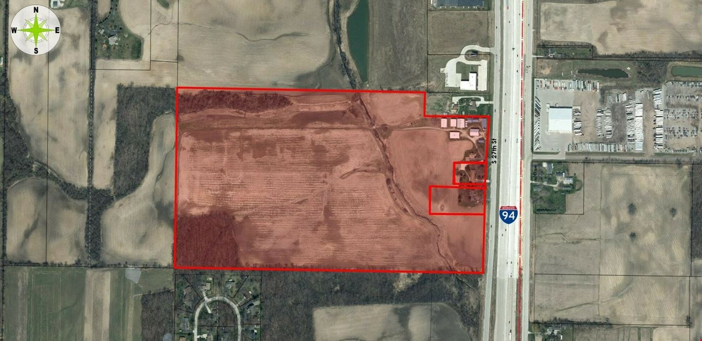 +/- 70 Acre Property on I-94/41