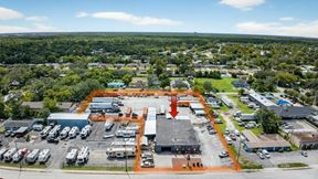 Auto Shop with Large Outdoor Storage Yard