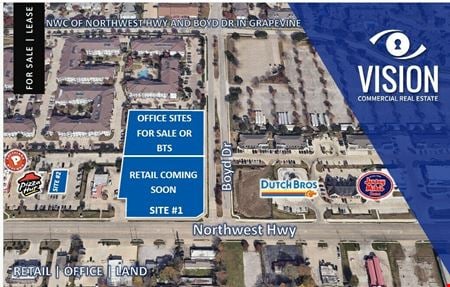 Preview of commercial space at TBD NWC of NW Hwy & Boyd Rd