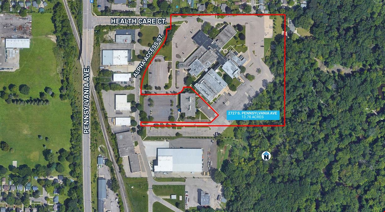 13.76 Acre Redevelopment - Former McLaren Penn Campus