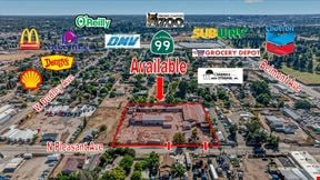 Open Industrial Buildings on 2.14 AC Fenced Land