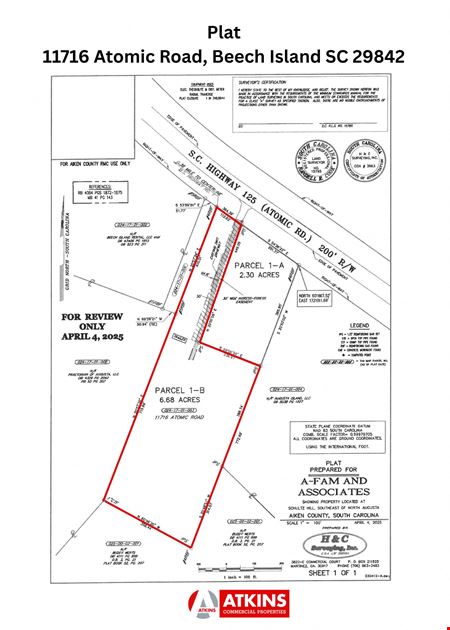 Preview of VacantLand space for Sale at 11716 Atomic Rd