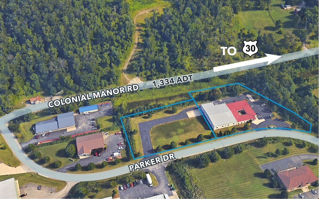 14,807 SF Industrial/Flex Building on 3.12 Acres