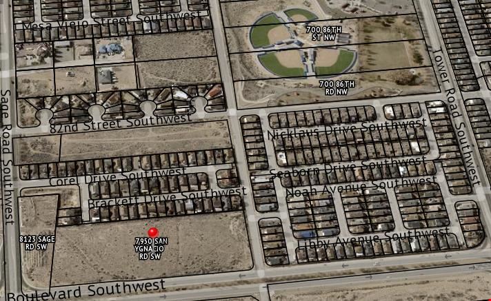 NWQ Unser Blvd SW and Sage Rd SW