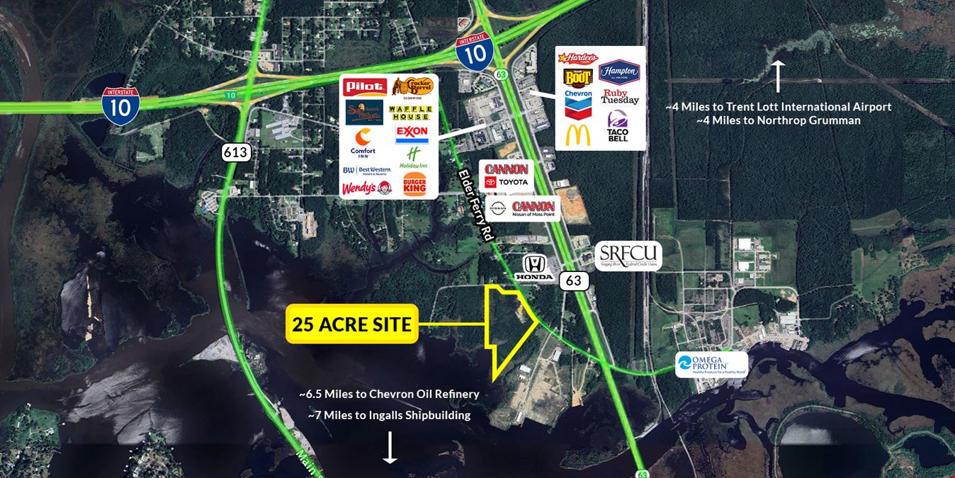 25 Industrial Acre Development Opportunity off Hwy 63
