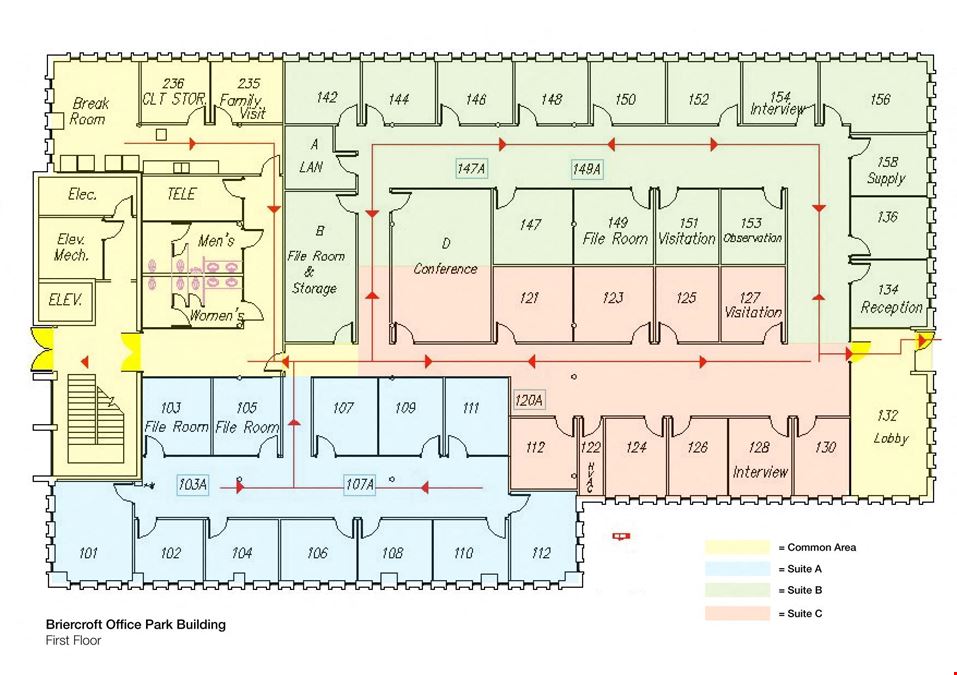 Briercroft Office Park Building - 1st Floor