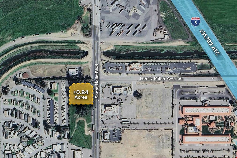 SWC  Santa Nella Blvd & Henry Miller Ave