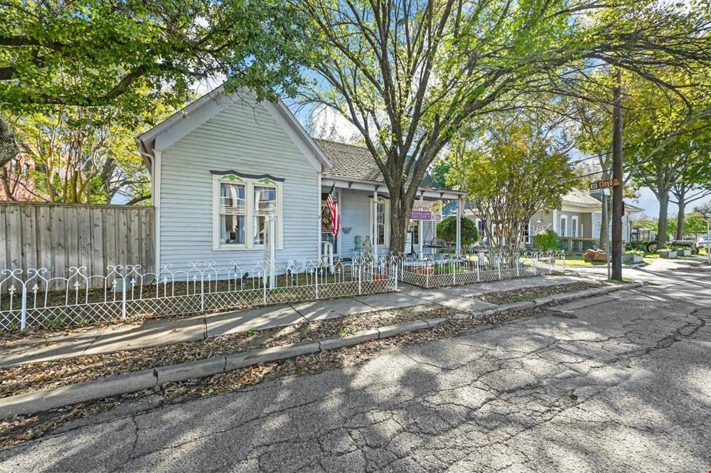 Historic Retail Building for Sale in McKinney